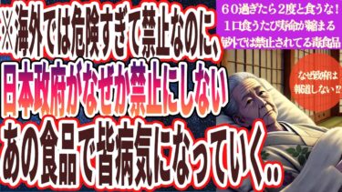 【60過ぎたらこれだけは食うな】「１口食うたびに寿命がゴリゴリ縮まる、海外では禁止の病気食品」を世界一わかりやすく要約してみた【本要約】【本要約チャンネル※毎日19時更新】