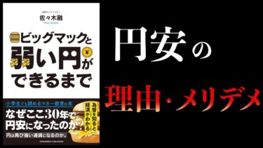 【12分で解説】ビッグマックと弱い円ができるまで【本要約チャンネル】